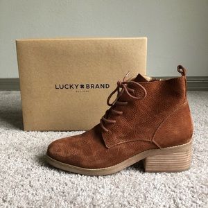 Lucky Brand Tamela Embossed Booties